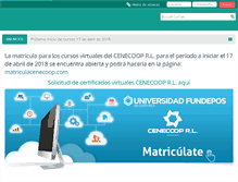 Tablet Screenshot of campus.co.cr